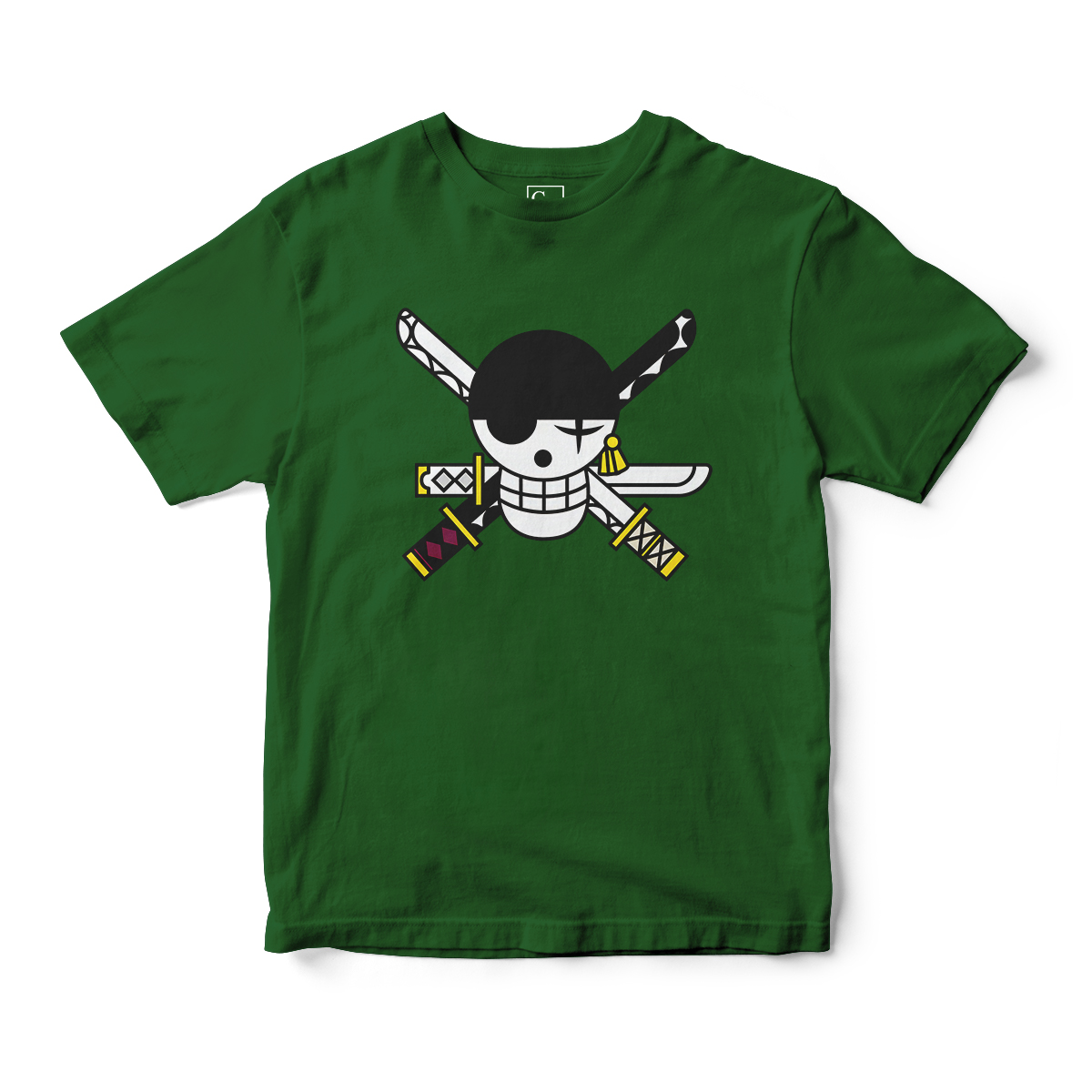 Cosplay Prop Dagger - Men's One Piece Anime T-Shirt Dark