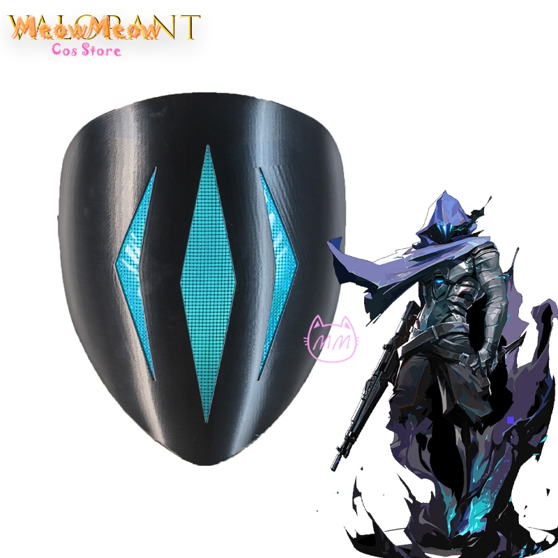 Cosplay Prop Diy - VALORANT Omen Paranoia Glowing Helmet Cosplay