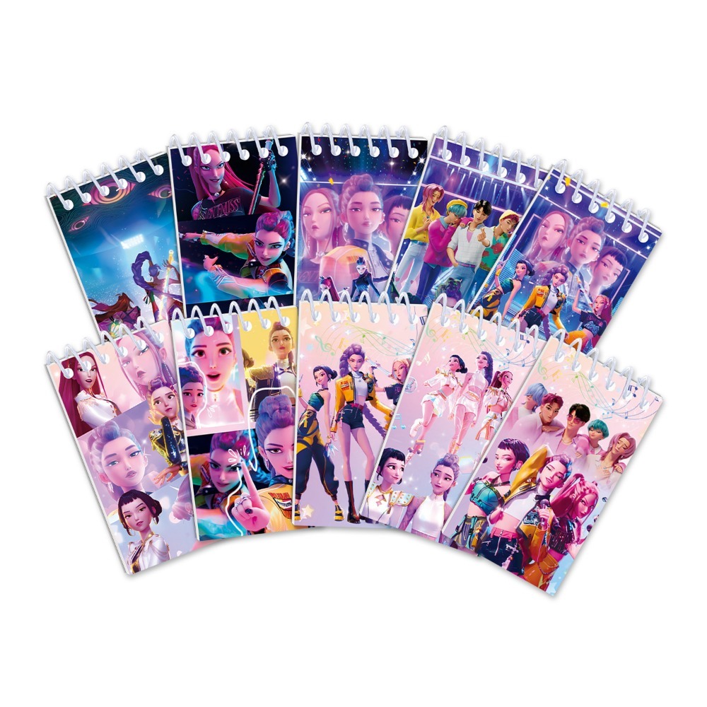 Free Cosplay Prop Patterns - 10PCS Anime Girls Group K-pop Notebook