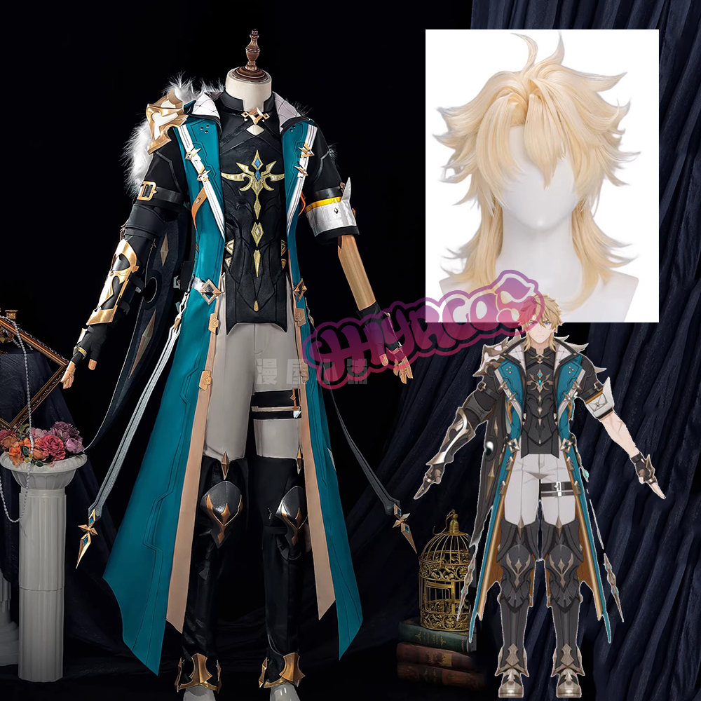 Cosplay Prop Diy - Genshin Impact Varka Cosplay Costume Wig