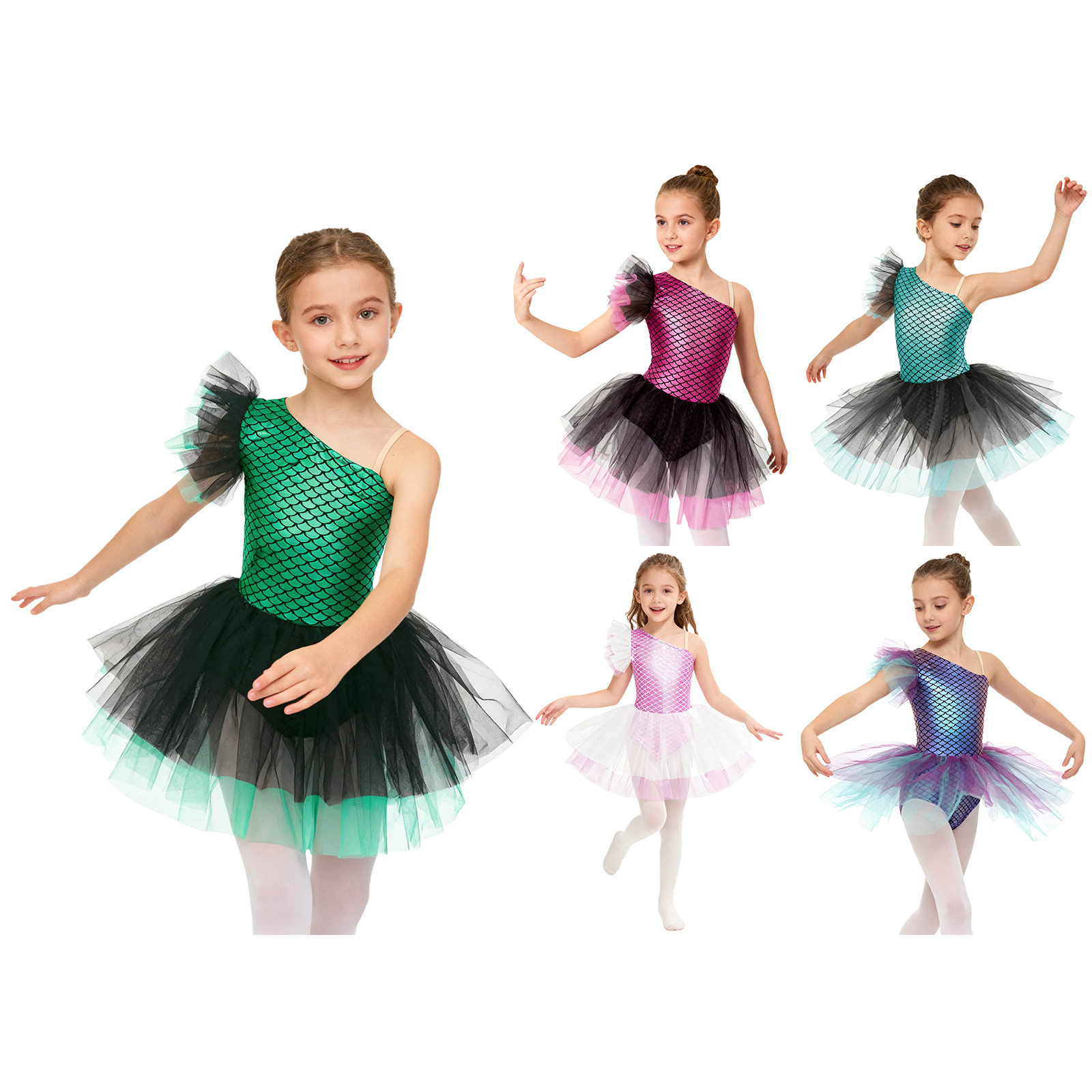 Kids Fish Scales Princess Gymn - Briar Cosplay Prop 리뷰 및 가격