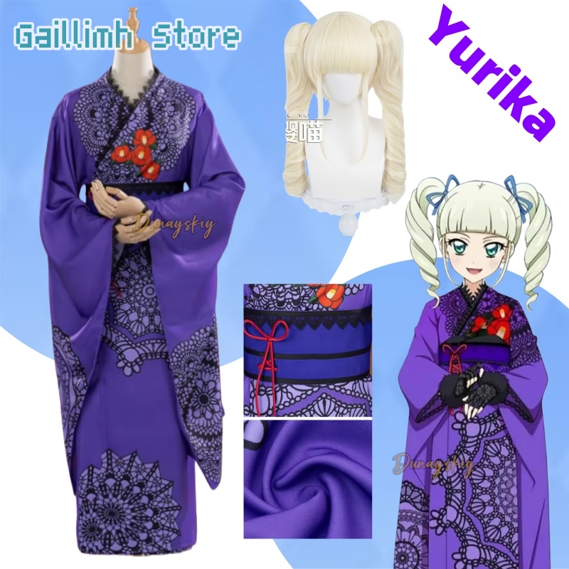 Aikatsu! Yurika Toudou Yukata  - Free Cosplay Prop Patterns 리뷰 및 가격