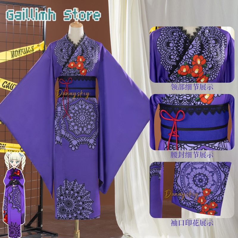 Aikatsu! Yurika Toudou Yukata  - Free Cosplay Prop Patterns 리뷰 및 가격