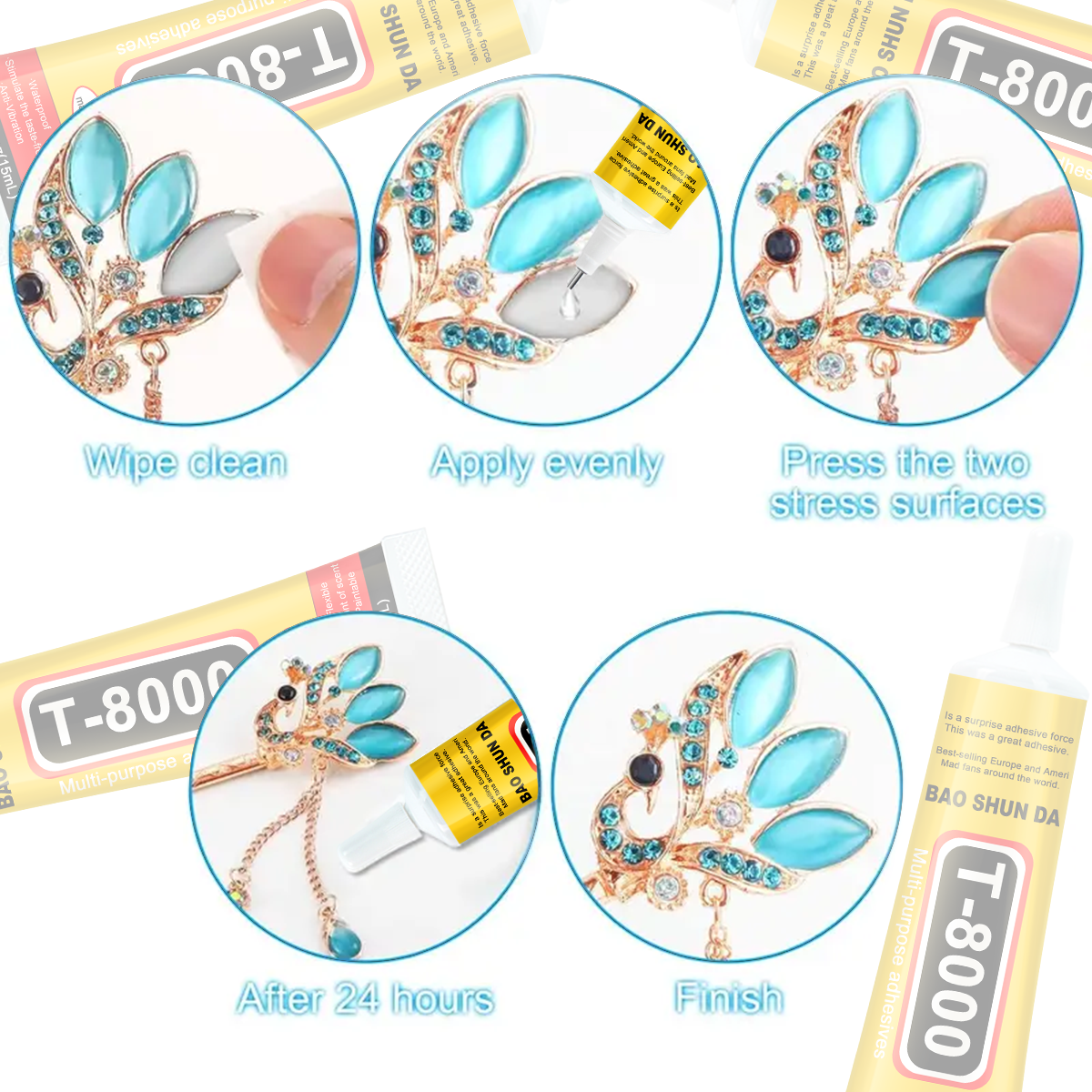 T8000 Transparent Glue Phone R - Contact Cement Glue 리뷰 및 가격