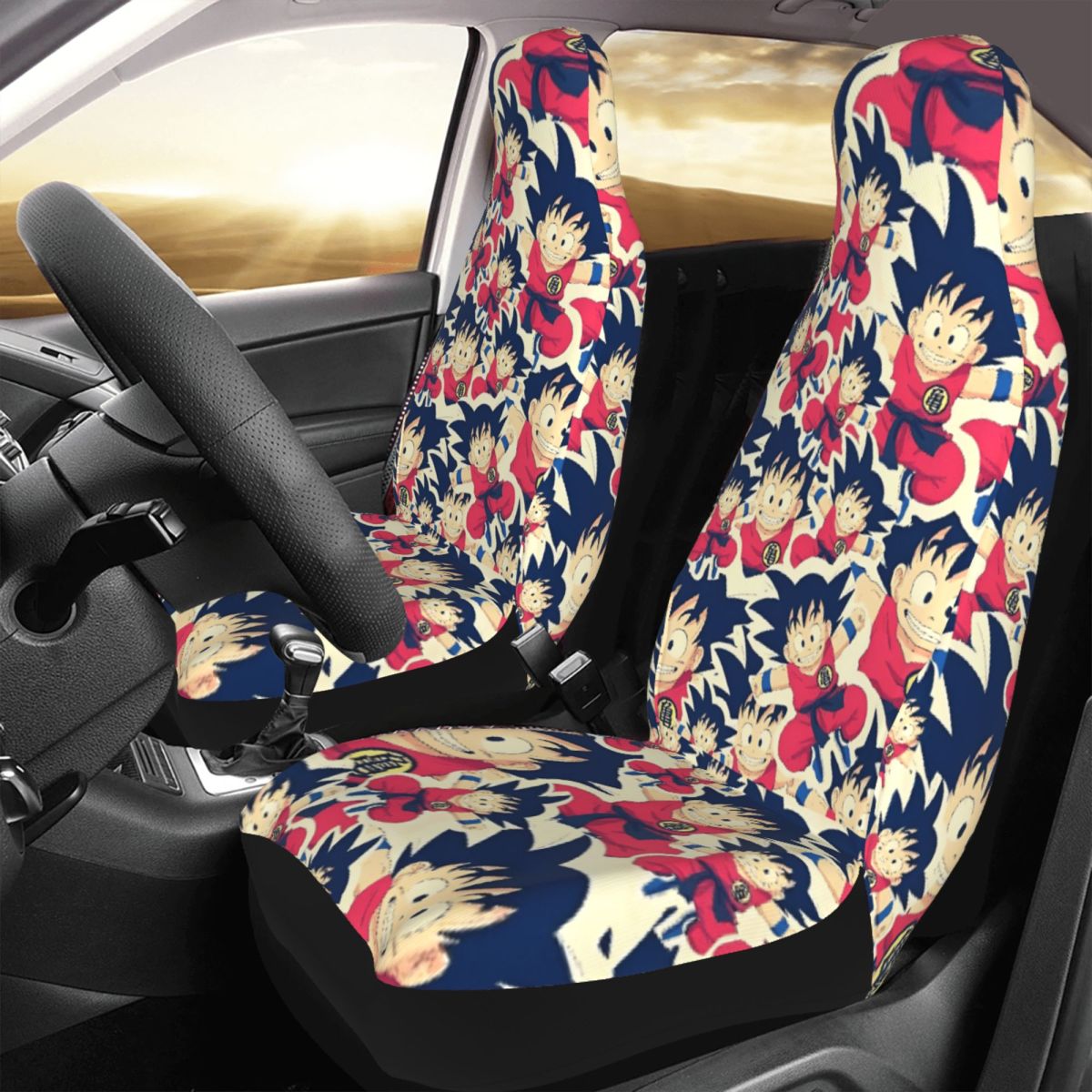 DBZ Goku Pattern Universal Car - Free Cosplay Prop Patterns 리뷰 및 가격
