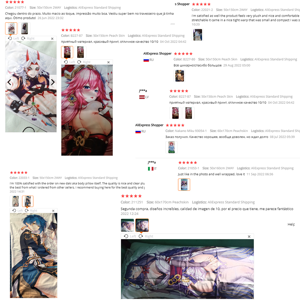 Dakimakura Burnice White Carto - Burnice Cosplay Prop 리뷰 및 가격