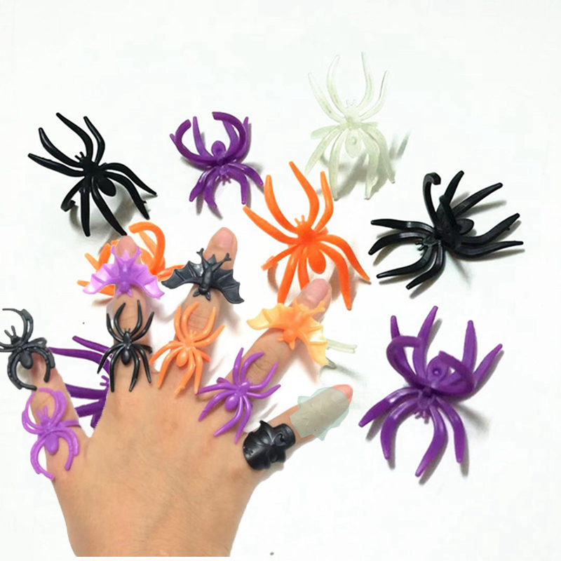 30/60pcs Bat Spider Rings Gift - Cosplay Prop Filler 리뷰 및 가격