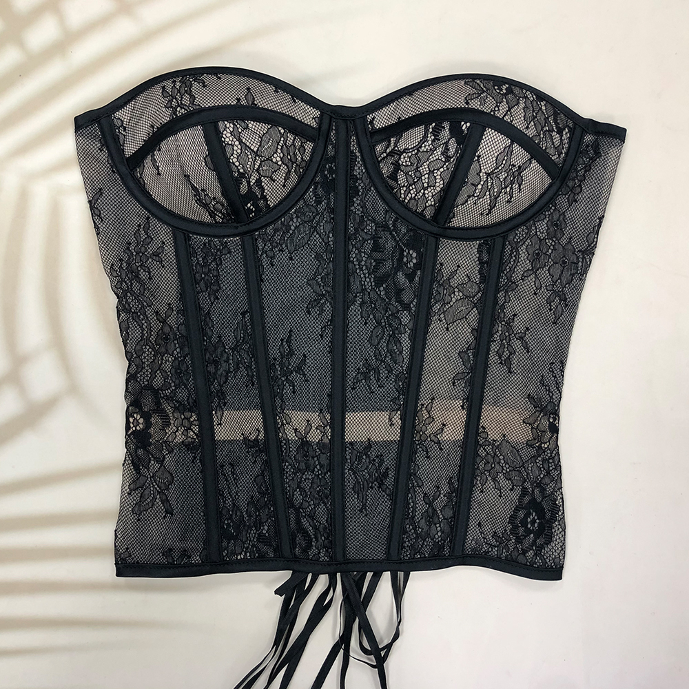 Steel Bone Korset Woman Hollow - Boning Corset Steel 리뷰 및 가격