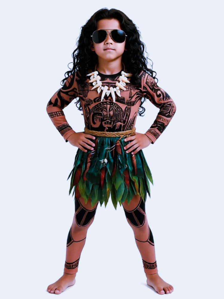 Summer Moana Maui Kids Boys Co - Free Cosplay Prop Patterns 리뷰 및 가격