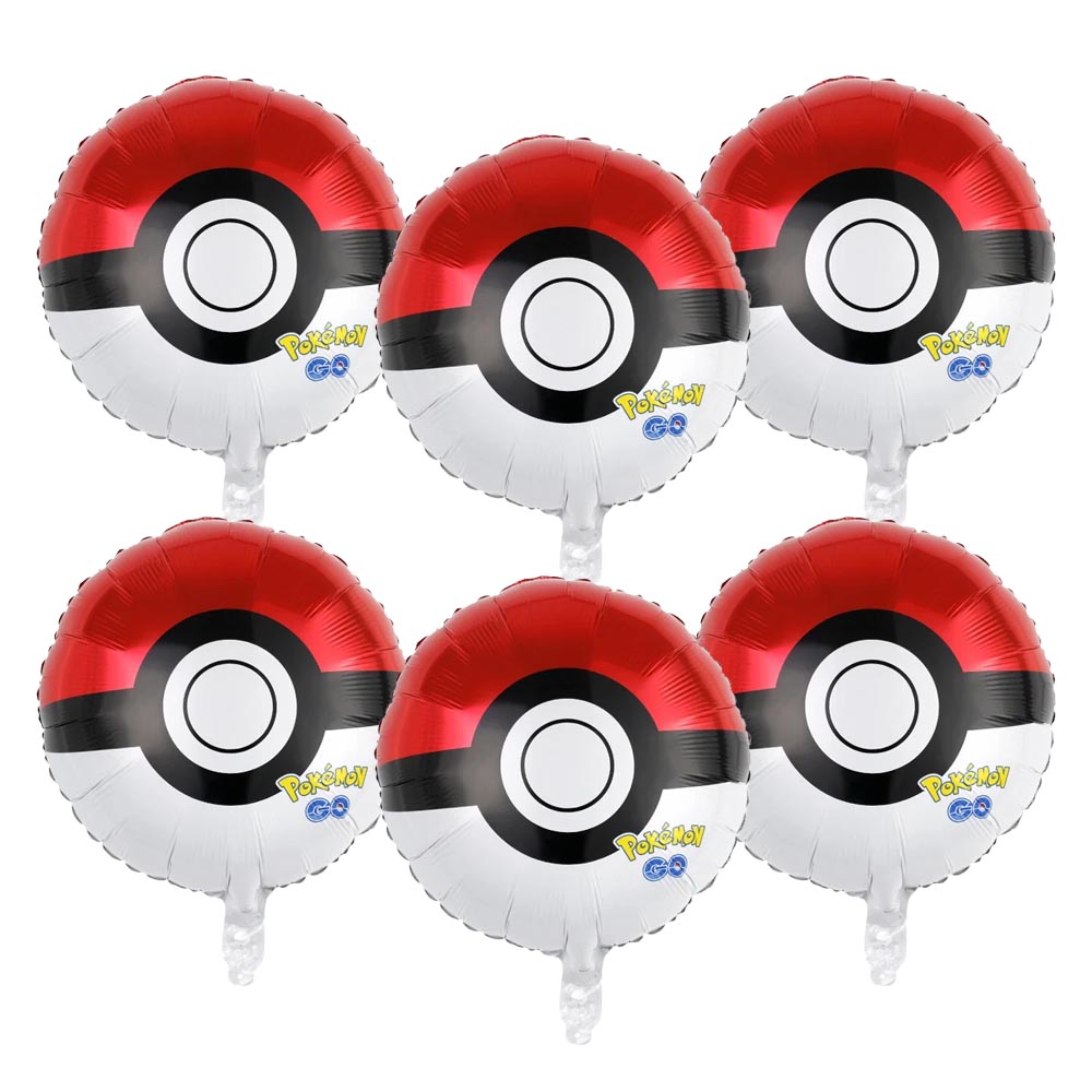 2026  6Pcs Cartoon Pikachu Bir - Pokeball Cosplay Prop 리뷰 및 가격