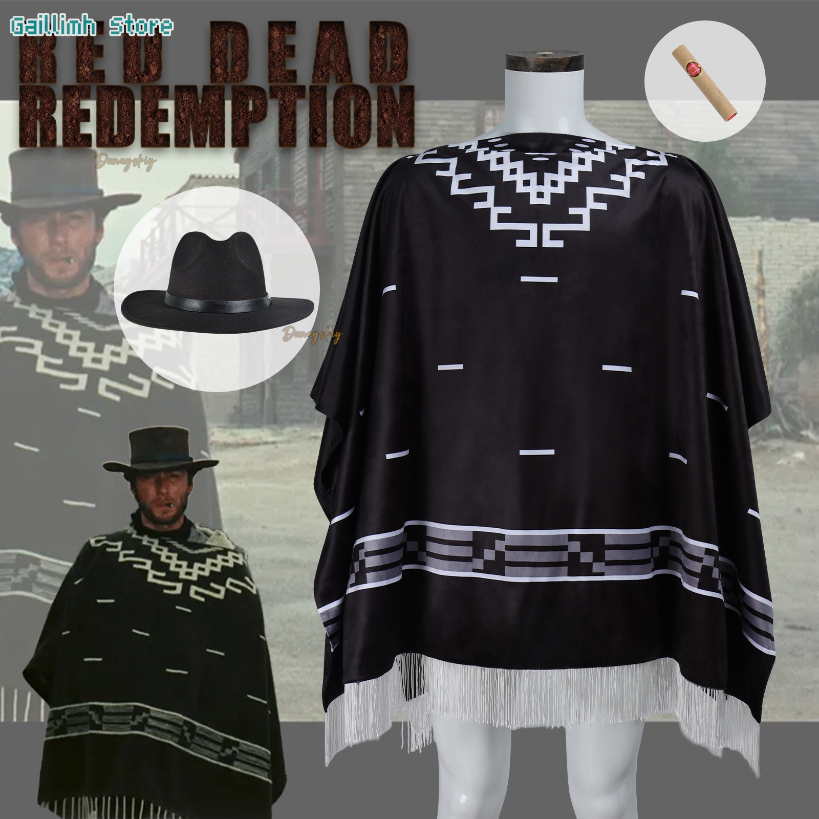 Movie Cosplay Clint Eastwood P - Free Cosplay Prop Patterns 리뷰 및 가격