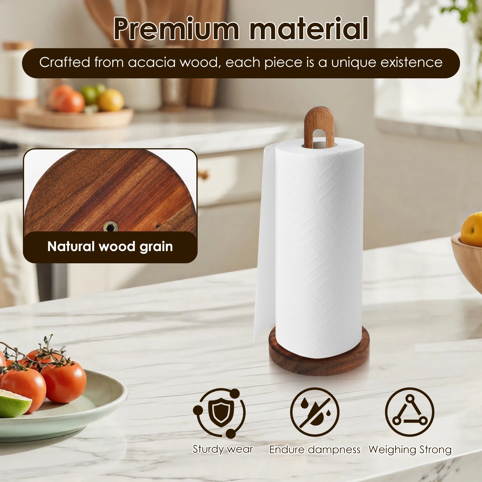 Wooden Paper Towel Holder Stan - Craft Foam Roll 리뷰 및 가격