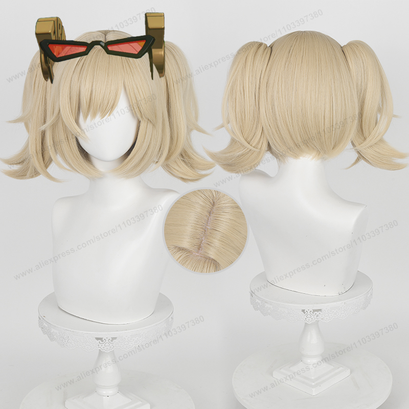ZZZ Burnice Whita Cosplay Wig  - Burnice Cosplay Prop 리뷰 및 가격