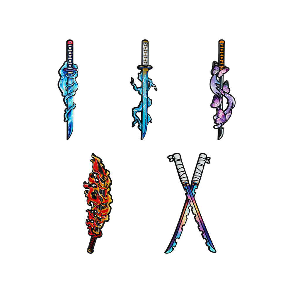 5pcs Demon Slayer Nichirin Swo - Cosplay Prop Dagger 리뷰 및 가격