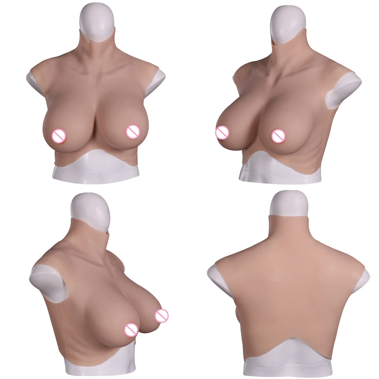 Fake Boobs For Men Silicone Fi - Cosplay Prop Filler 리뷰 및 가격