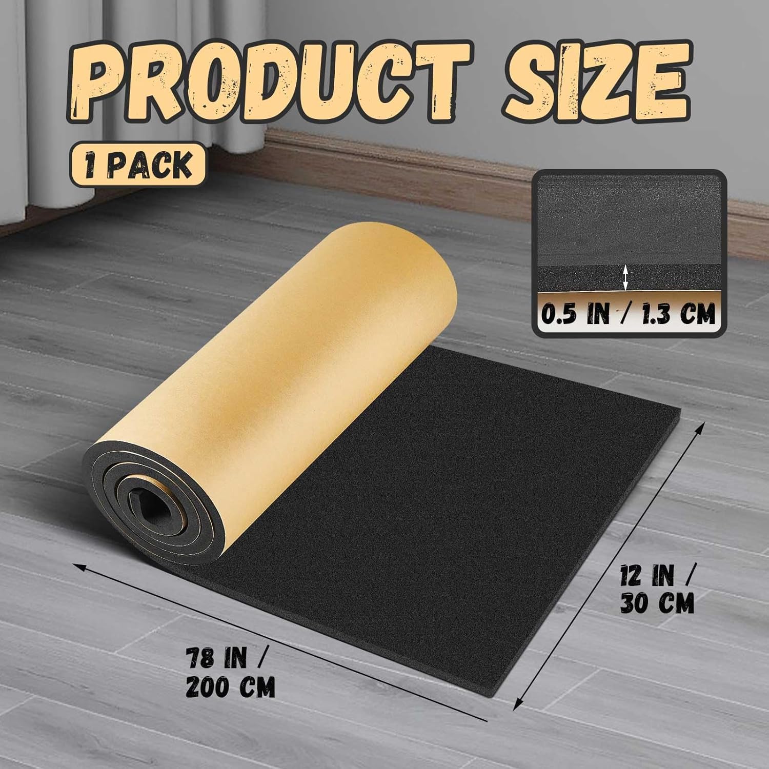 Closed Cell Rubber Foam Roll 7 - Craft Foam Roll 리뷰 및 가격