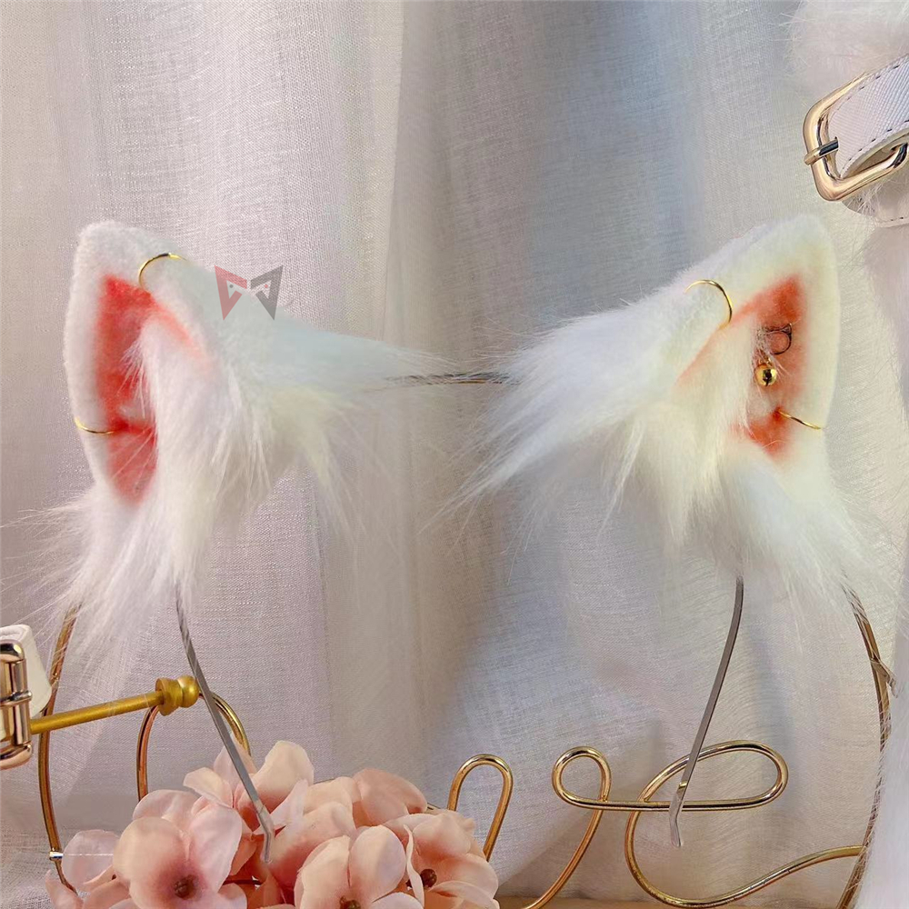New Handmade Work White Cat Ea - Cosplay Prop Works 리뷰 및 가격