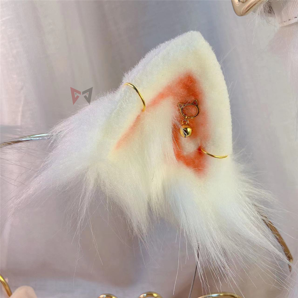 New Handmade Work White Cat Ea - Cosplay Prop Works 리뷰 및 가격
