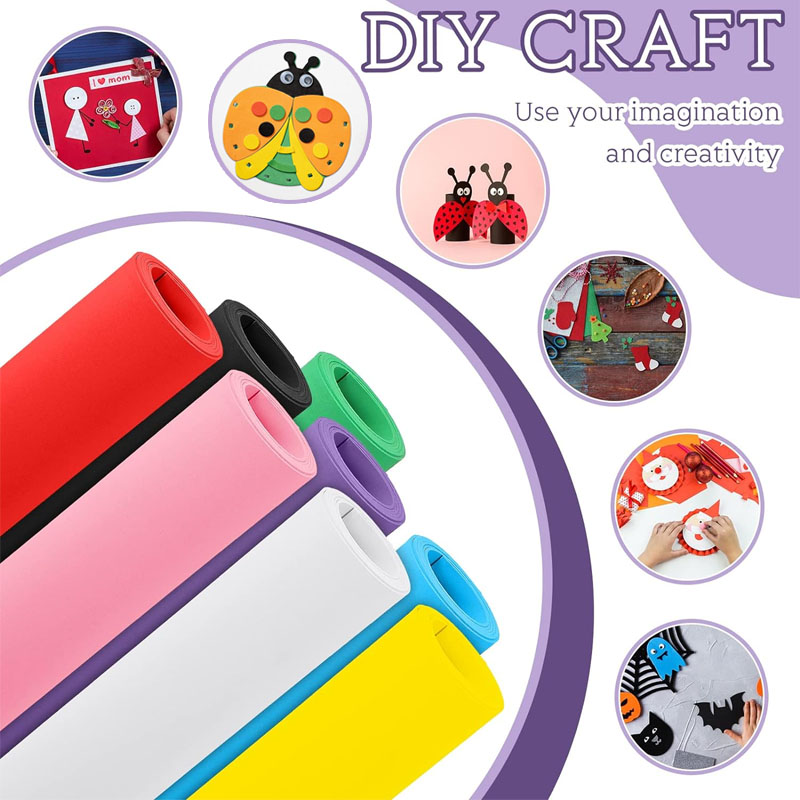 1pcs Colorful Eva Foam Sheets  - Craft Foam Roll 리뷰 및 가격