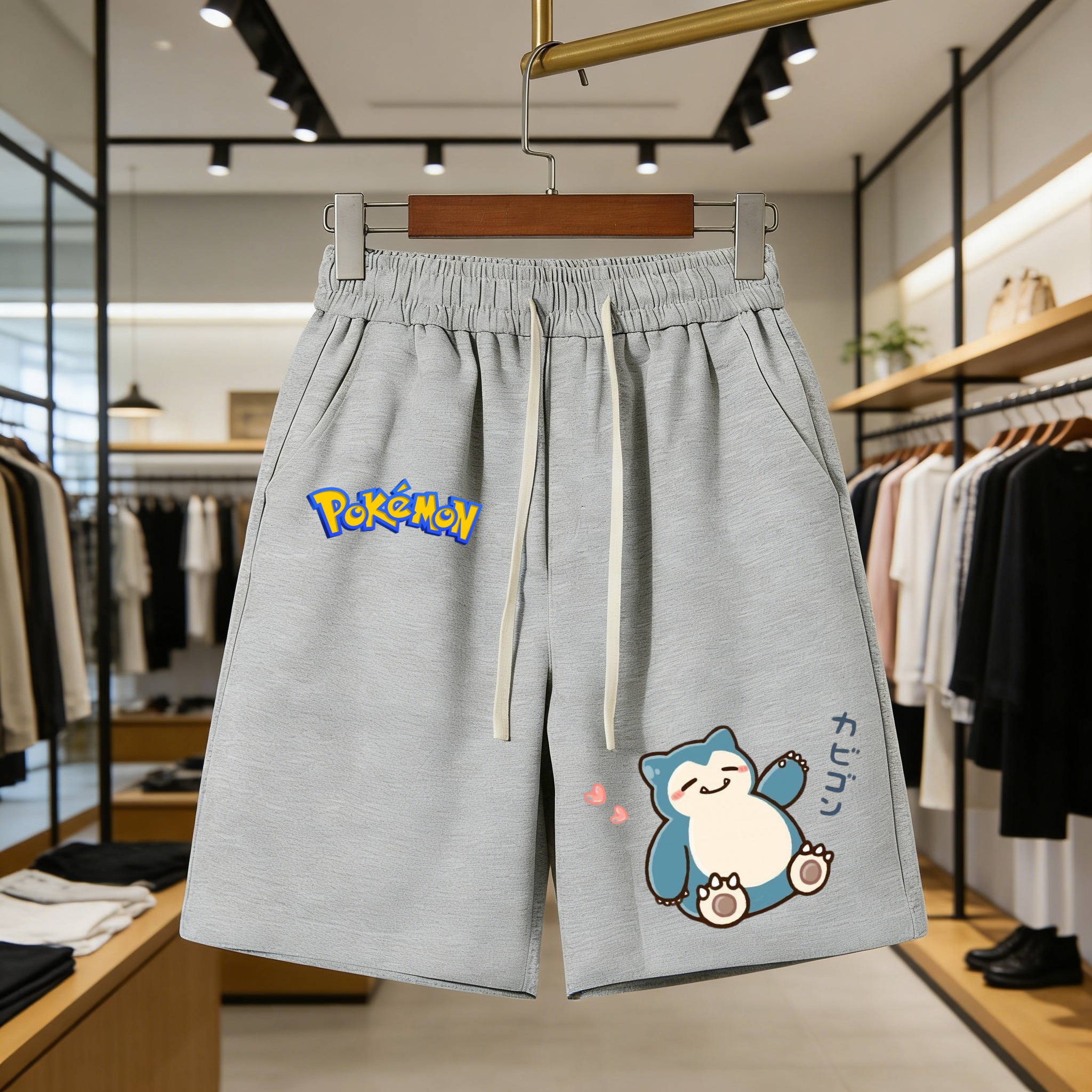 Pokemon Snorlax Fashion Shorts - Pokeball Cosplay Prop 리뷰 및 가격