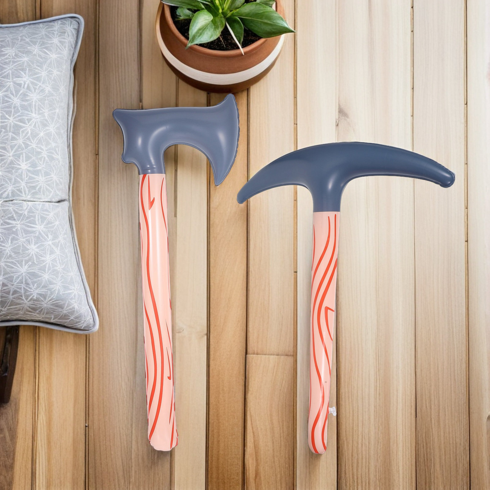 2Pcs Inflatable Pickaxe Axe Se - Cosplay Prop Axe 리뷰 및 가격