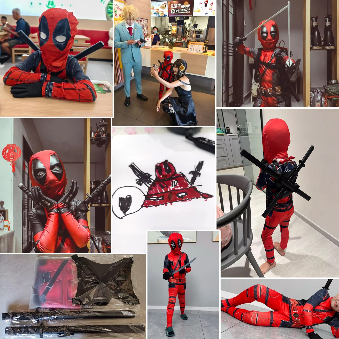 Good Quality Cosplay Deadpool  - Cosplay Prop Dagger 리뷰 및 가격