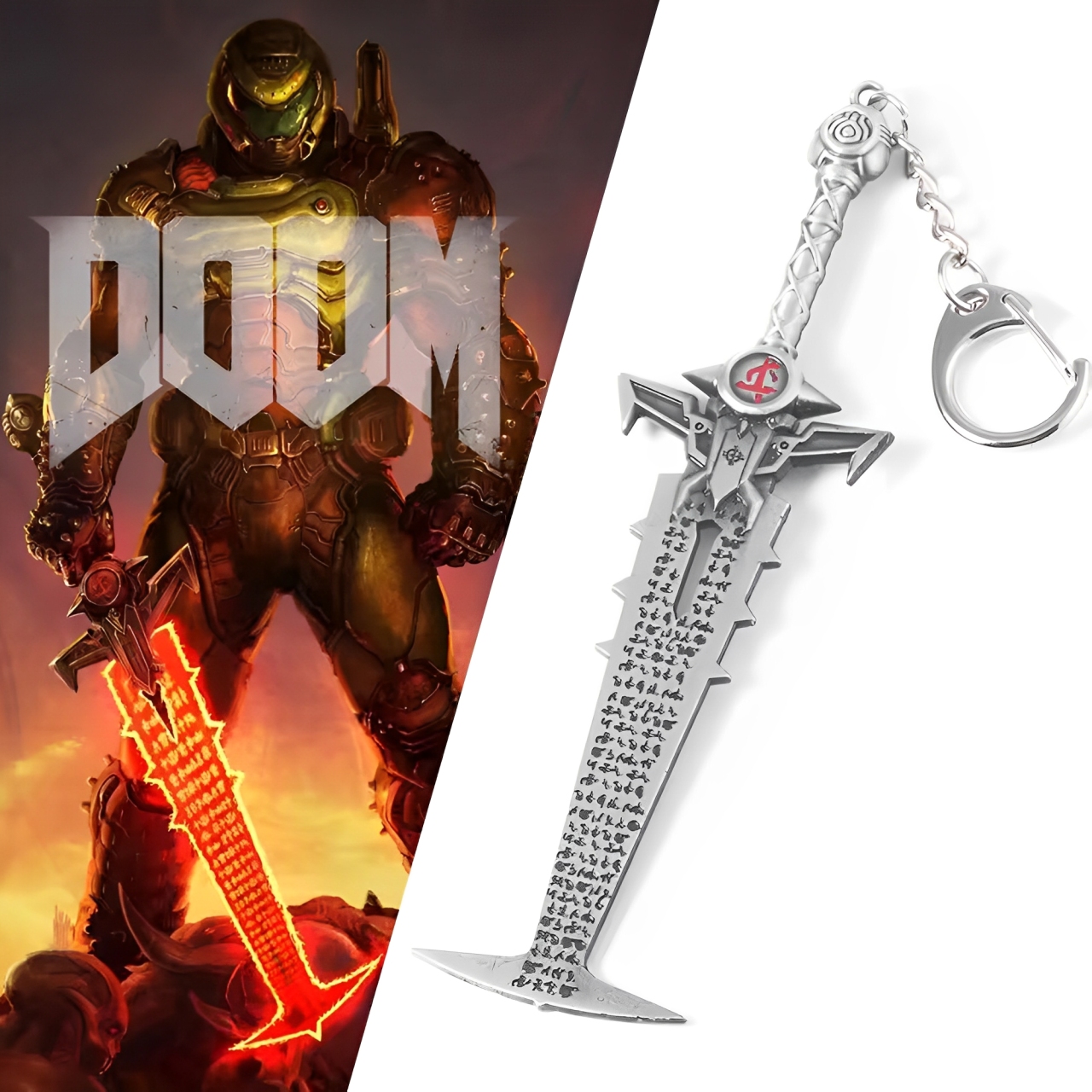 Game Doom Eternal Crucible Bla - Cosplay Prop Dagger 리뷰 및 가격