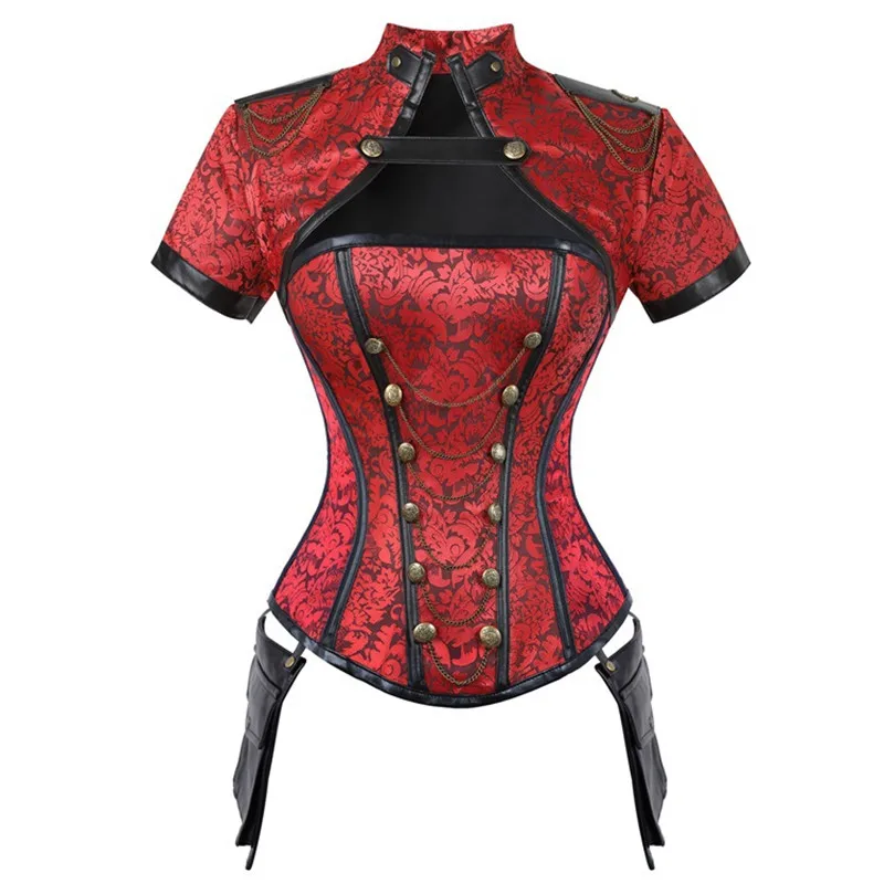 Medieval Women Overbust Corset - Boning Corset Steel 리뷰 및 가격