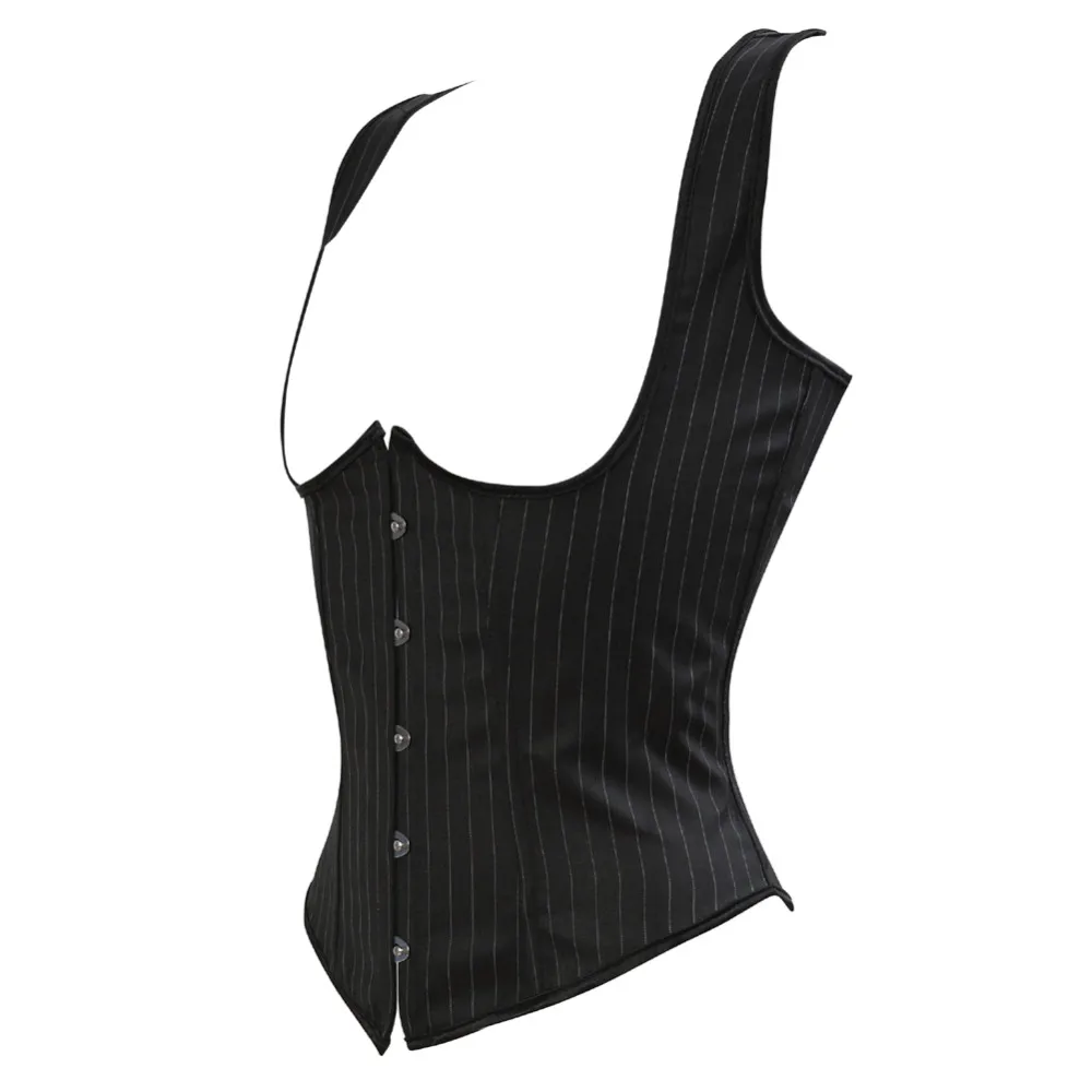 Women's Gothic Jacquard Underb - Boning Corset Steel 리뷰 및 가격
